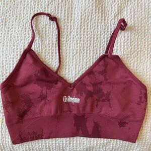 Civil Regime Kelly Seamless Sports Bra Size Large